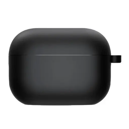 [4821000186312] Silicone case З яблуком для AirPods Pro 2 чорний