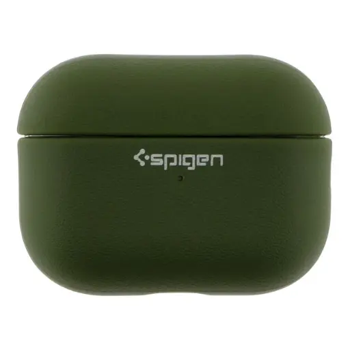 [4821000186459] Silicone case Spigen Ring Leather Armor for AirPods Pro 2 (Зелений)