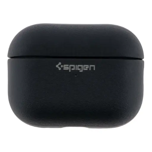 [4821000186466] Silicone case Spigen Ring Leather Armor for AirPods Pro 2 (Black)