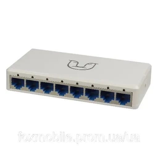 [44827] Комутатор Alfa S108 switch 10/100Mbps 8 портів white