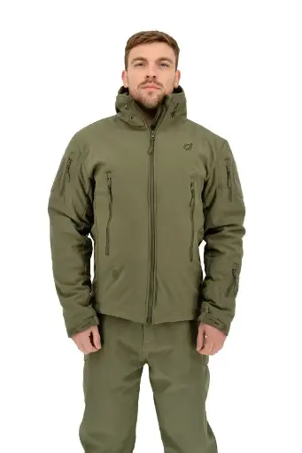 [4821000188606] Зимова тактична куртка Eagle Soft Shell WJ-17 із флісом Green Olive L