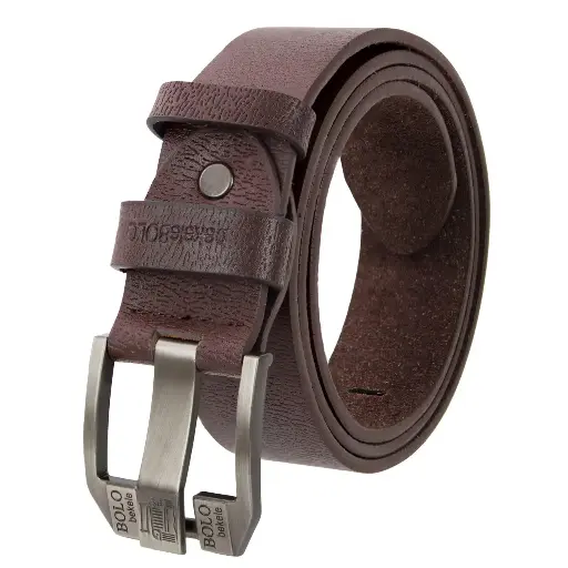 [2000000090672] Чоловічий ремень Bolo Bekele B-02 125 см Brown