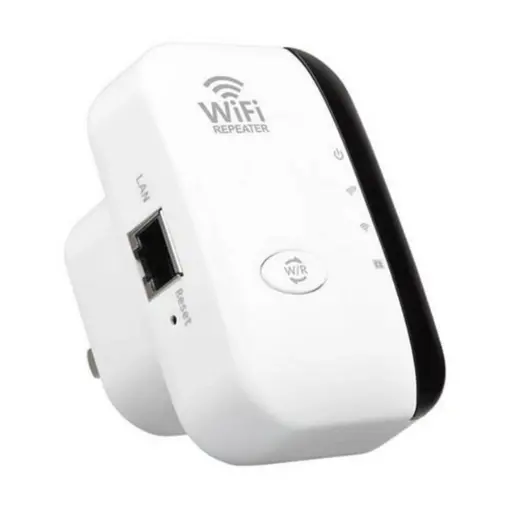 [4821000189351] Підсилювач сигналу Wi-Fi Range Extender / ретранслятор 300Mbps (Білий)