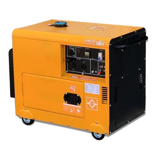 [4821000190364] Diesel Generator Leton KDF8T/ 3 8 kV · A 7/ 6.5 kW with an electrical tank in a noise -proof casing