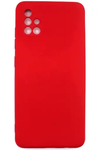 [4821000192184] Накладка Lux Matte з мікрофіброю Samsung A51 червоний