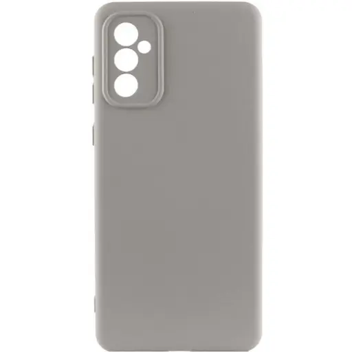 [4821000192191] Lux Matte microfiber cover Samsung A51 gray