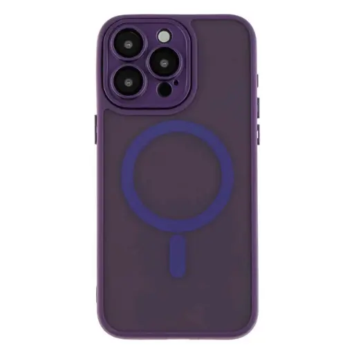 [4821000192719] Color Matte Camera MagSafe Cover for IPhone 12/12 Pro 6.1" purple
