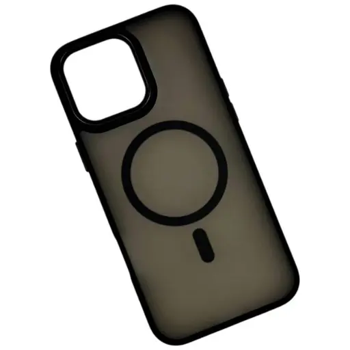 [4821000192757] чохол накладка Color Matte Camera MagSafe IPhone 12/12 Pro чорний