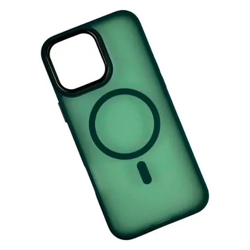 [4821000192849] Накладка Color Matte Camera MagSafe IPhone 13 Pro зелений