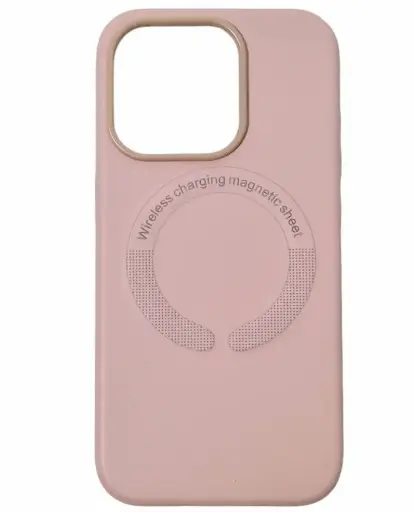 [4821000193136] Cover Leather Case WCMS +MagSafe Box IPhone 13 Pro pink powder