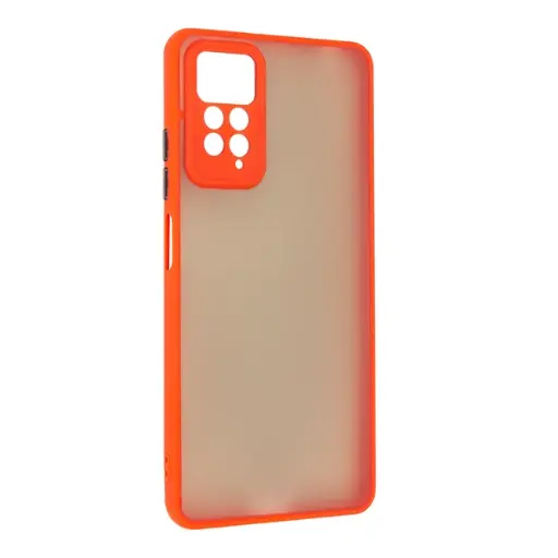 [4821000194126] Matte Colorful Metal Frame Cover Xiaomi Redmi Note 12 Pro 4G red