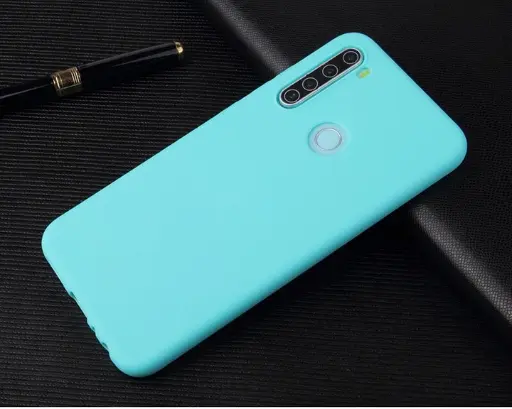 [4821000194362] Чохол із захистом камери/зі шторкою на телефон Xiaomi Redmi Note 8 м'ятний