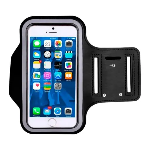[4821000195055] Sports Armband for Phone 6.5" SP-01 (Black)