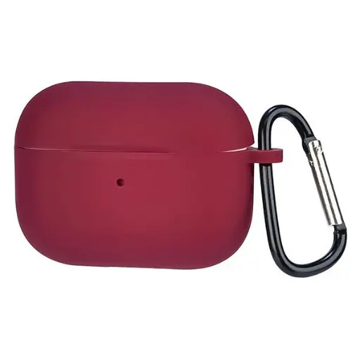 [4821000195512] Silicone case Hang Case Colorful for AirPods Pro 2 burgundy