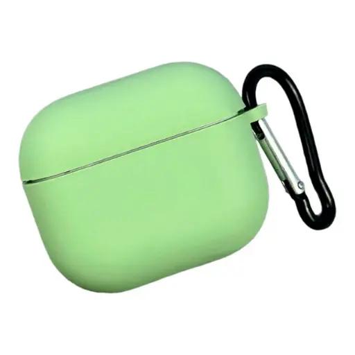 [4821000195550] Silicone case Hang Case Colorful for AirPods Pro 2 light green