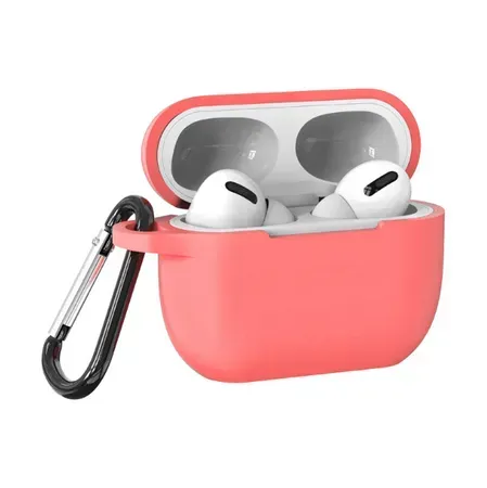 [4821000195567] Silicone case Hang Case Colorful для AirPods 3 кораловий