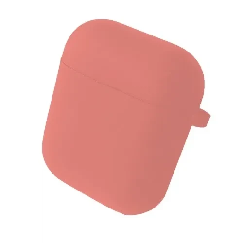[4821000195727] Silicone case Hang Case Colorful for AirPods 1/2 кораловий