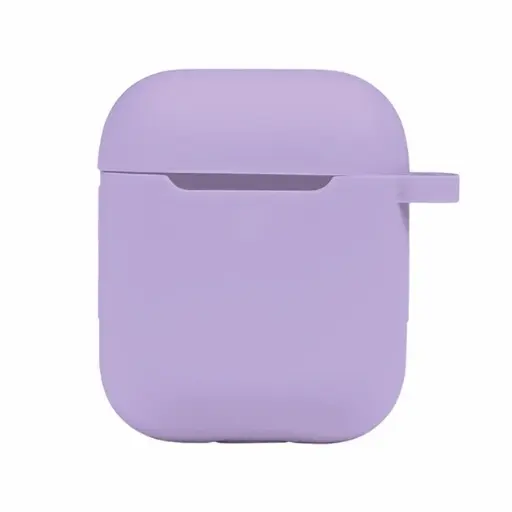 [4821000195741] Silicone case Hang Case Colorful для AirPods 1/2 бузковий 