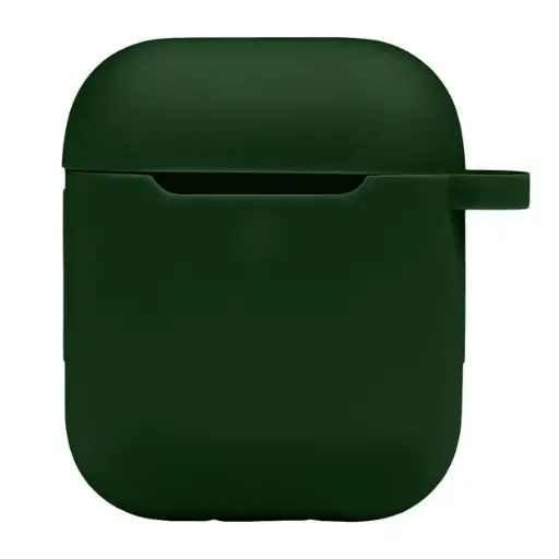 [4821000195758] Silicone case Hang Case Colorful for AirPods 1/2 зелений