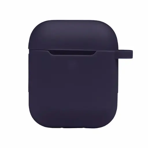 [4821000195772] Silicone case Hang Case Colorful for AirPods 1/2 dark purple
