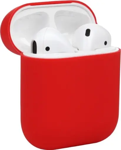 [4821000195819] Silicone case Hang Case Colorful для AirPods 1/2 червоний