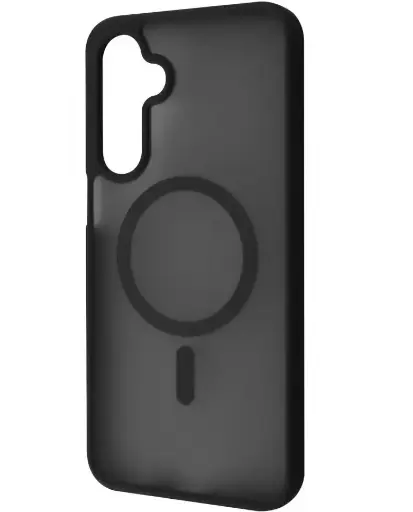 [2003000213874] Cover WAVE Matte Color Case with Magnetic Ring Samsung Galaxy S24 FE black