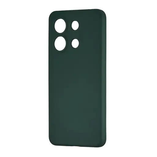 [18564] Накладка FULL Liquid Silicone Case Xiaomi Redmi Note 13 4G Dark green