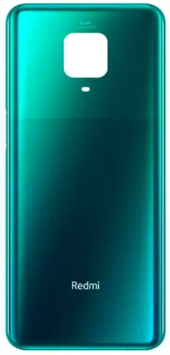 [2000000223575] Задня частина корпусу Xiaomi Redmi Note 9S/Note 9 Pro Tropical Green (зі скла камери)