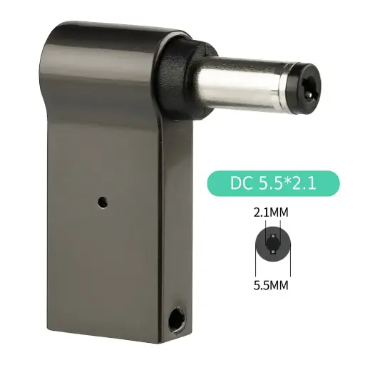[47106] Адаптер для заряджання ноутбука Type-C-DC 5.5-2.1 100 W