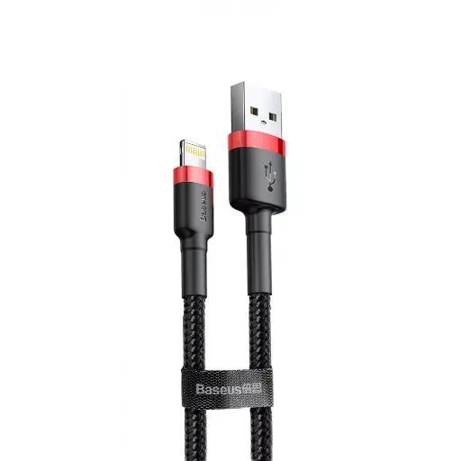 [18029] USB кабель Baseus Cafule Lightning Cable 2.4A (1m) (red/black)