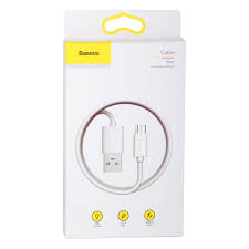[18043] USB кабель Baseus Yaven Micro USB 2.1A (1m) Білий