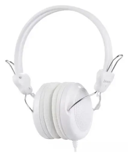 [14572] Headphones Hoco W5 Manno White