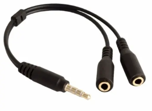 [2020000040088] Розділювач Аудіо Виходу 3,5mm for PC