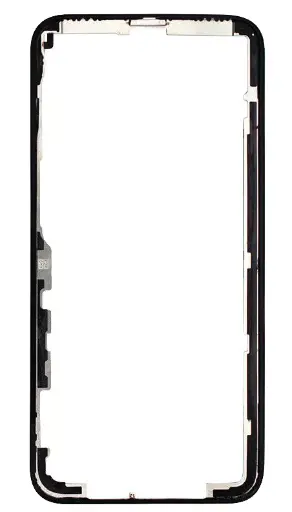 [20119] Display frame for Apple iPhone X black HC
