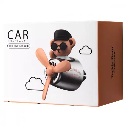[32884] Pilot Bear air freshener (beige)