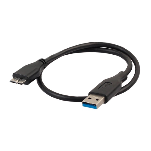 [43330] USB 3.0 Cable with Micro-B Connector 1m (Black)