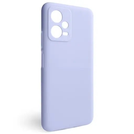 [18845] Cover FULL Liquid Silicone Case Xiaomi Redmi Note 12 5G/Poco X5 Purple