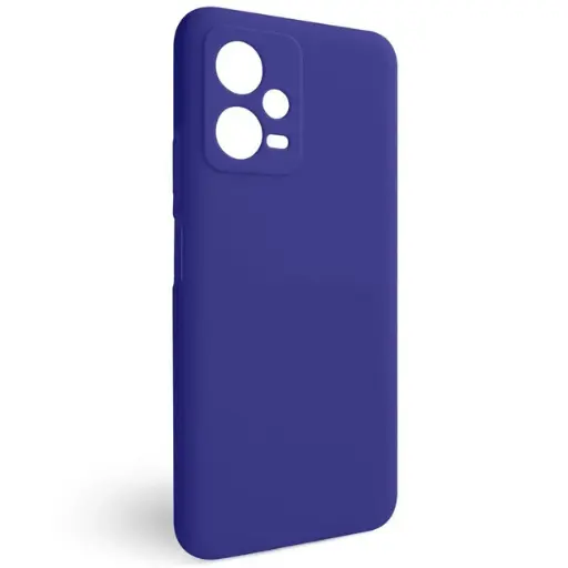 [18857] Cover FULL Liquid Silicone Case Xiaomi Redmi Note 12 5G/Poco X5 Violet
