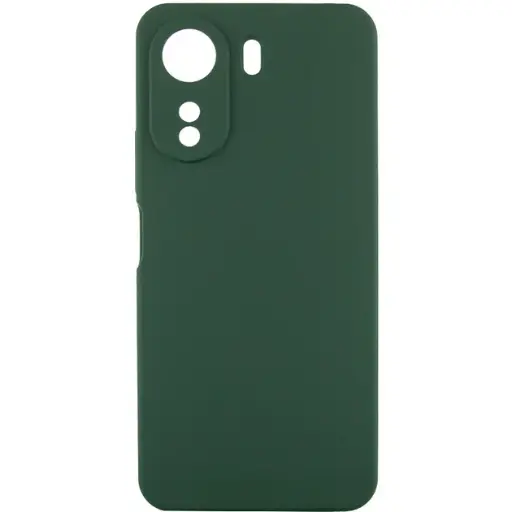 [18661] Силікон FULL COVER XIAOMI REDMI 13C/POCO C65 DARK GREEN