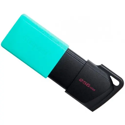 [19209] USB 256GB 3.2 Kingston DataTraveler Exodia M black-turquoise