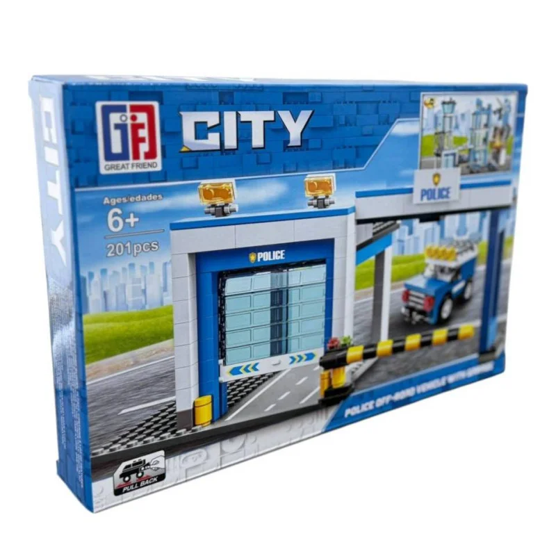 [77715998] Constructor CITY 123-552 "Garage + police SUV"