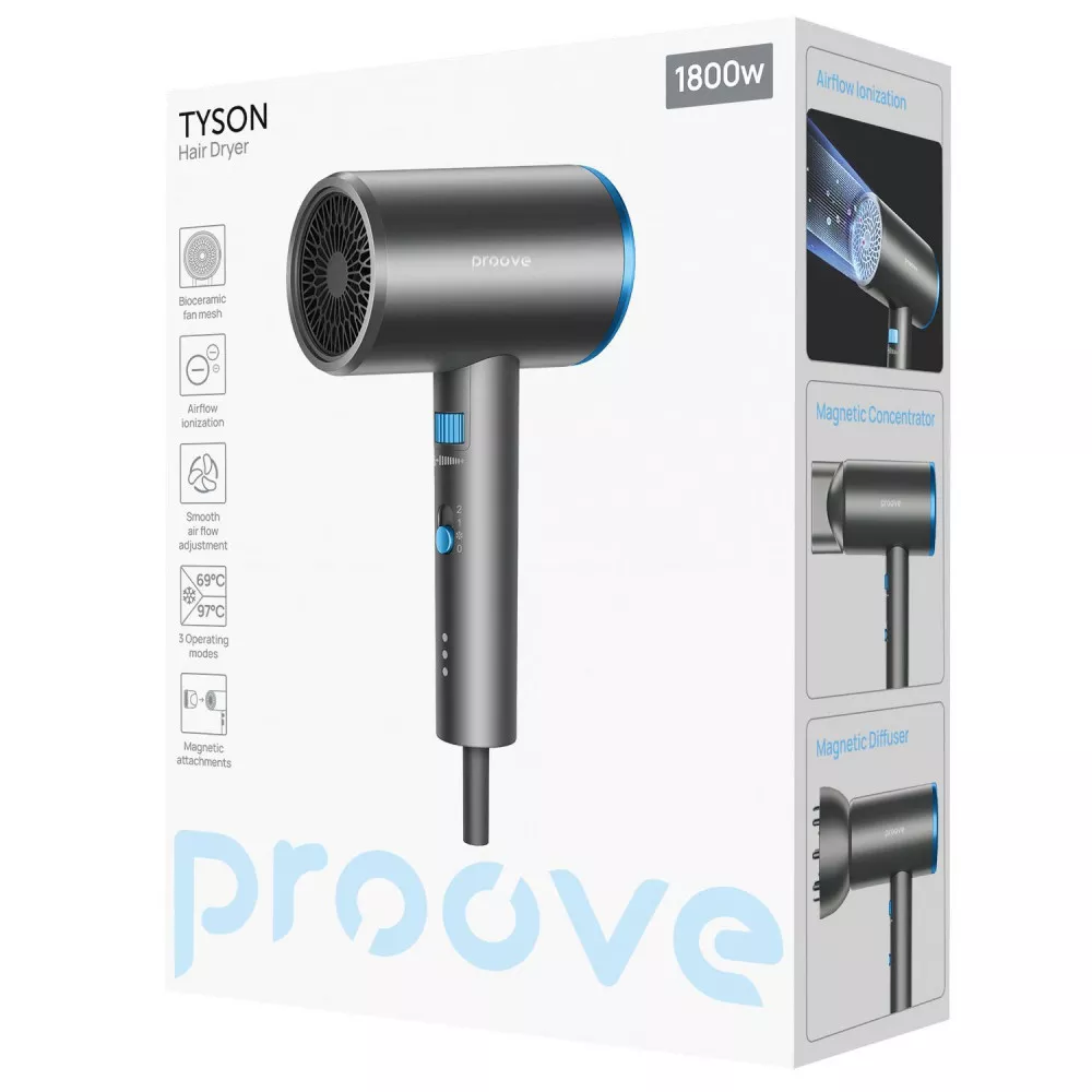 [67234] Hair dryer Proove Tyson (1800W)