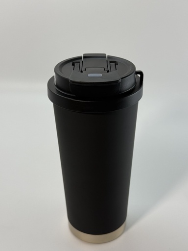 [2000000039664] Термочашка Coffee 500 мл з ремінцем, чорний
