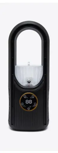 [49600] Wireless desk fan BYM-908S with humidification function and backlight black