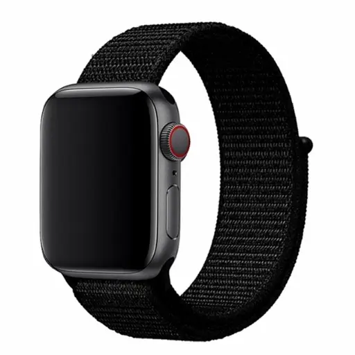 [2020000477938] Ремінець для Apple Watch Nylon 42/44/45/49 mm (Black)