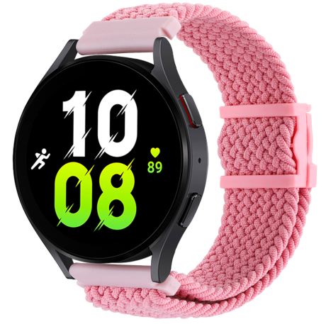 [2020000423904] РемінецьУниверс 20mm Elastic Adjustment для Samsung/Amazfit/Huawei (Pink)
