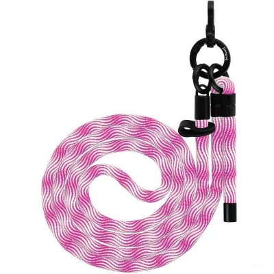 [69840] Proove Twist Spiral Cross-Body Strap (white/pink)