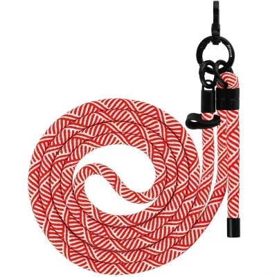 [NR-0140] Proove Twist Line Cross-Body Strap (red/white)
